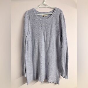 Loft Plus Women’s Pullover Sweater, 20/22, Lt. Lavender, Long Sleeves, Casual